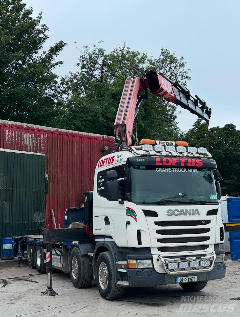 Scania R 420 起重车