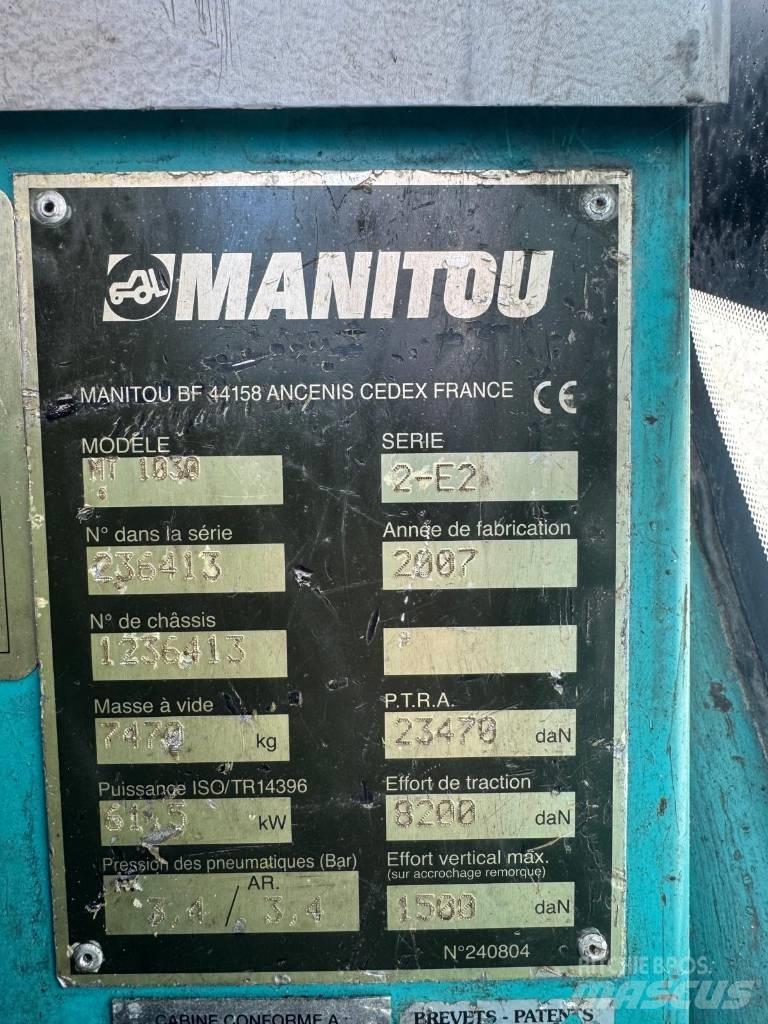 Manitou MT 1030 S 伸缩臂叉装车|叉装车