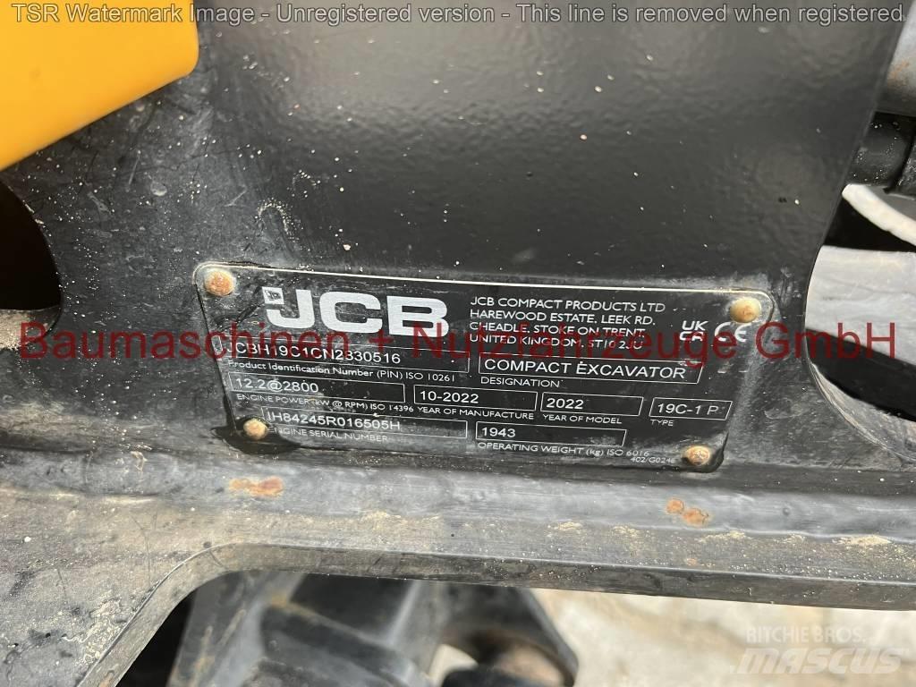 JCB 19C -gebraucht- 小型挖掘机
