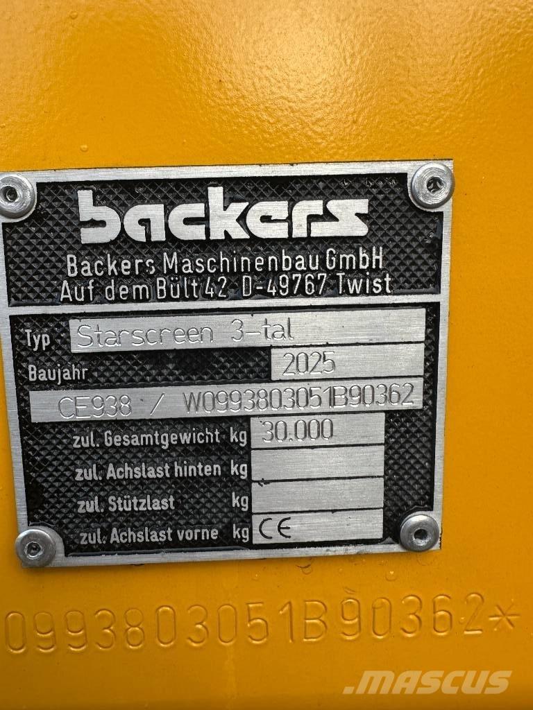 Backers 3-tal 移动式筛分机