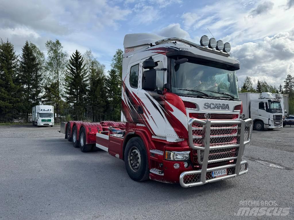 Scania R 520 平板车