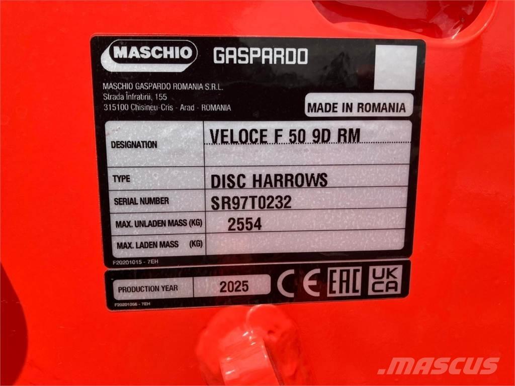 Maschio Veloce 500 圆盘耙