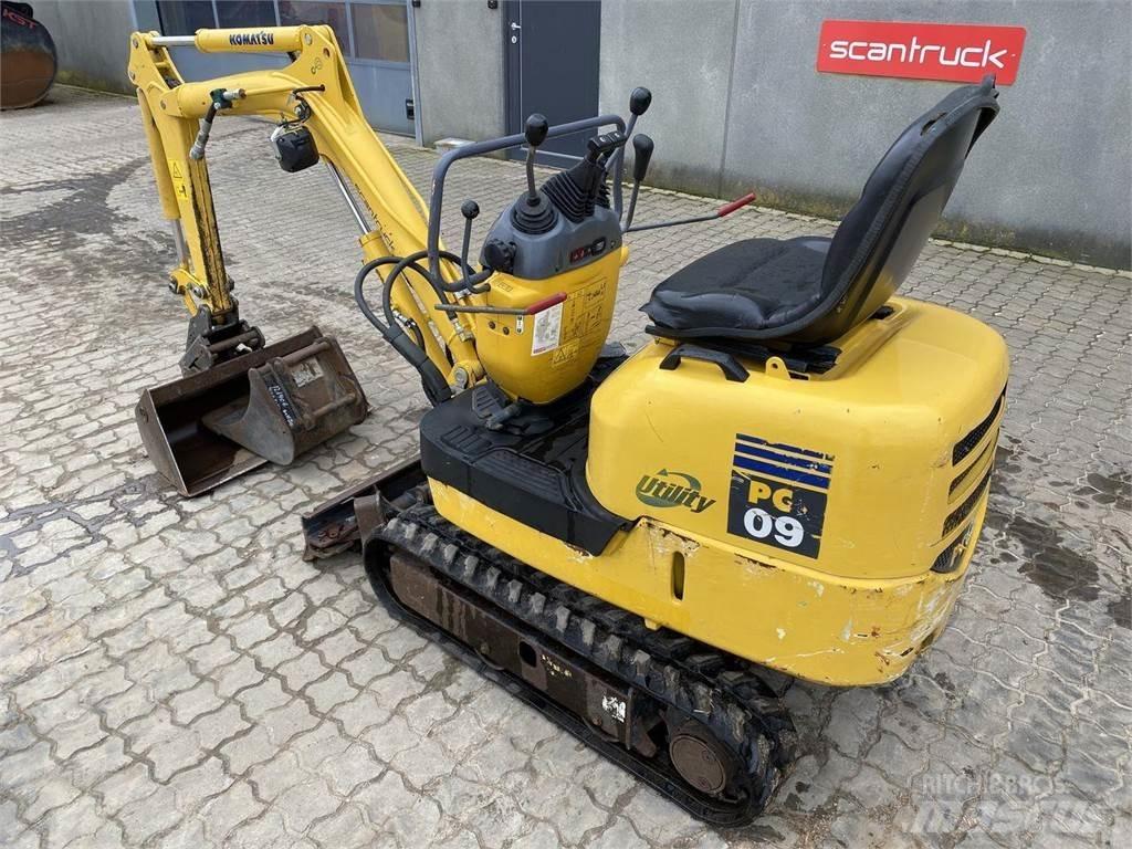 Komatsu PC09-1 轮式挖掘机