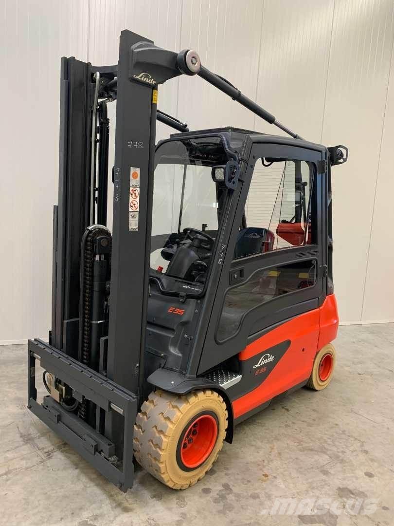 Linde E35L 电动叉车