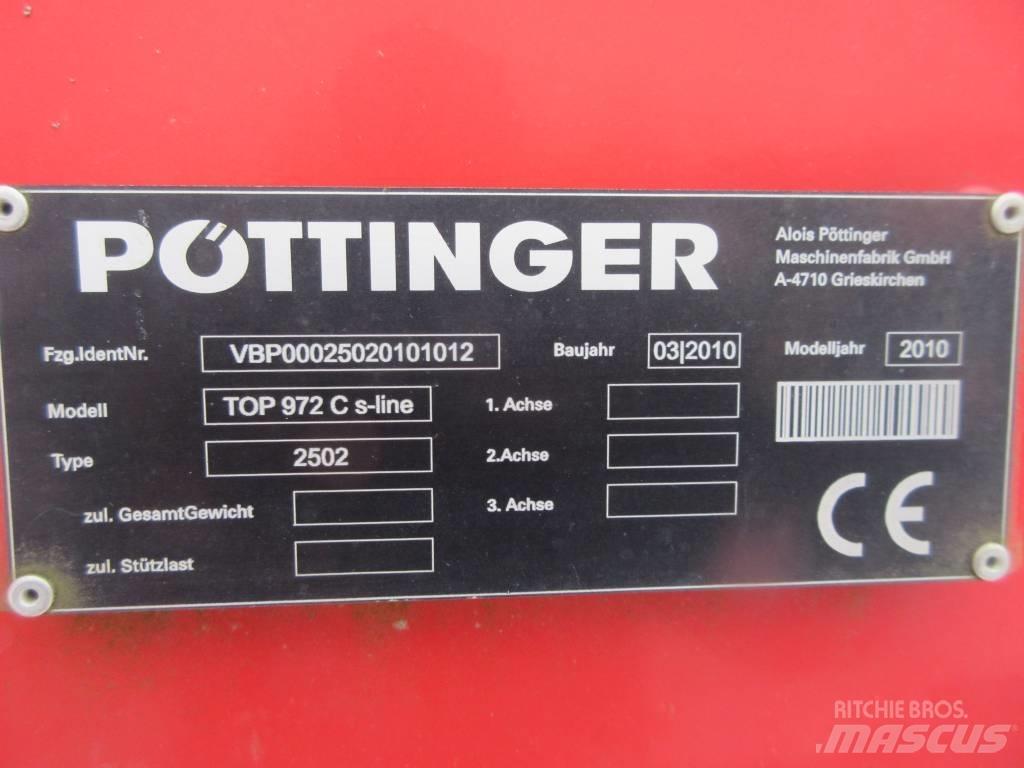 Pöttinger Top 972 C 料堆整形机