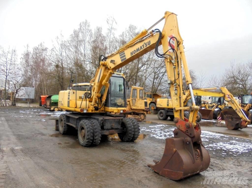 Komatsu PW 130ES-6K 轮式挖掘机