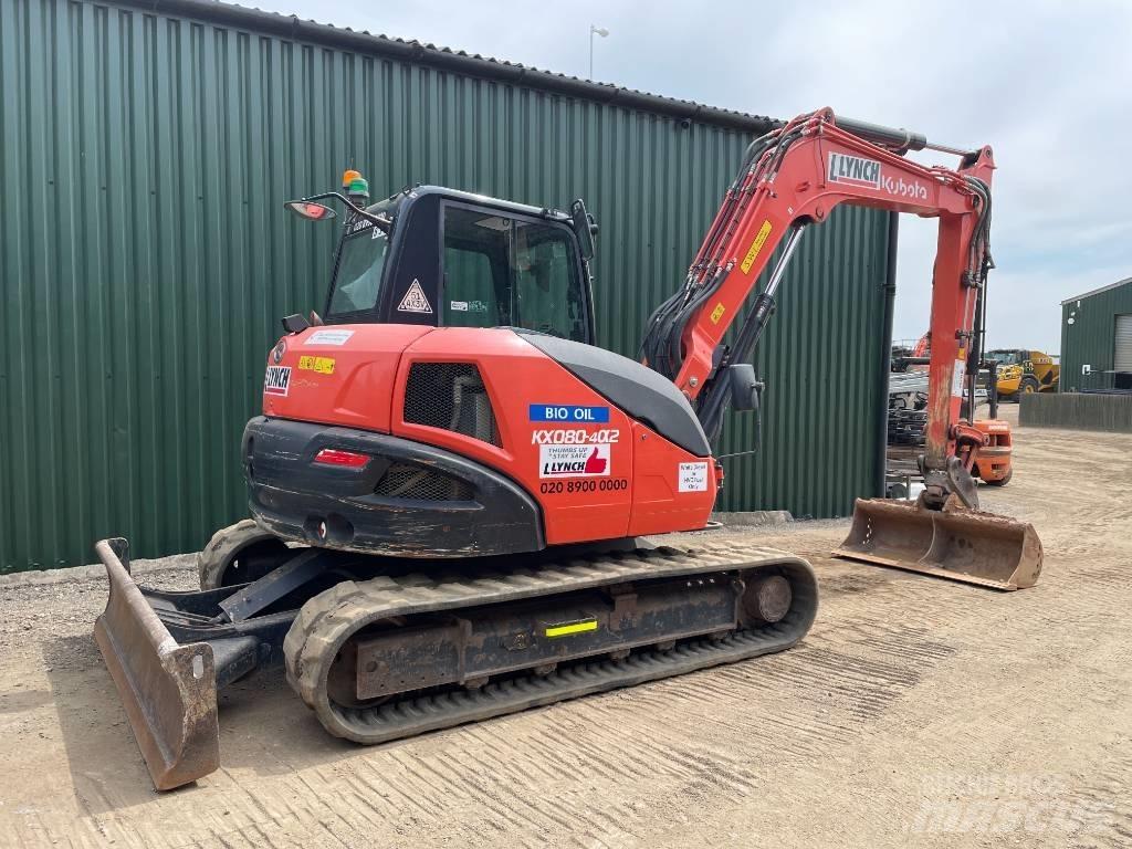 Kubota KX 080 中型挖掘机