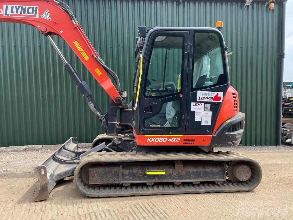 Kubota KX 080 中型挖掘机