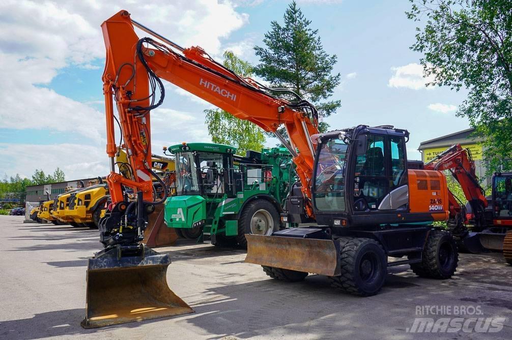 Hitachi ZX 140 W-6 轮式挖掘机