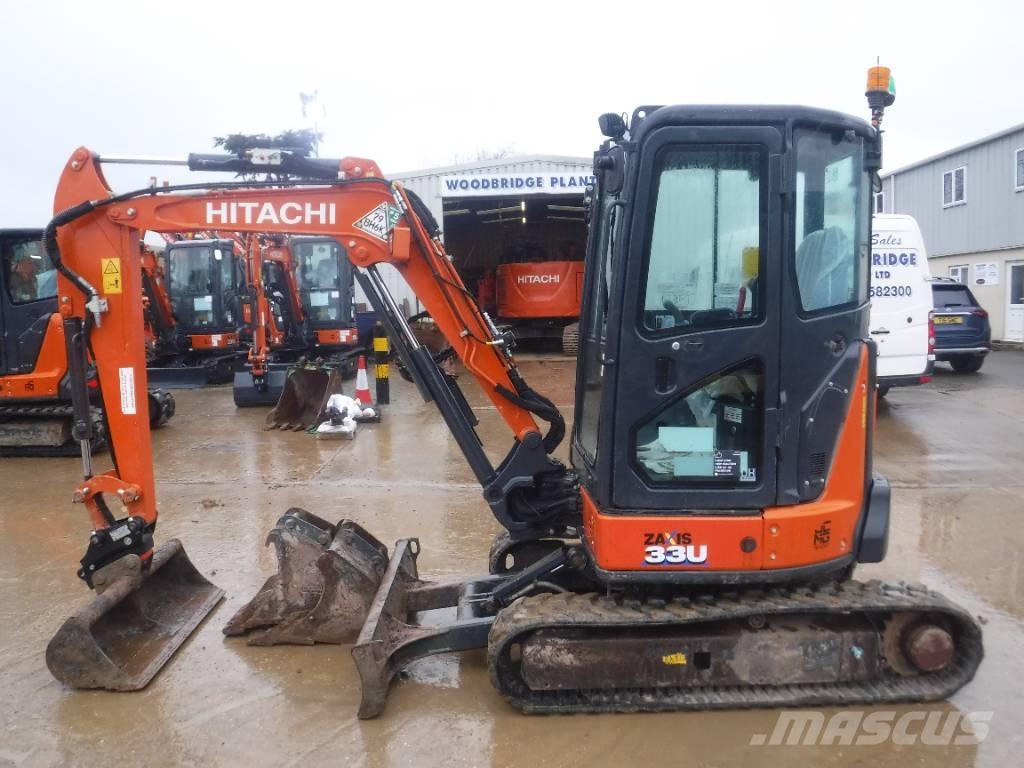 Hitachi ZX 33 U-6 小型挖掘机