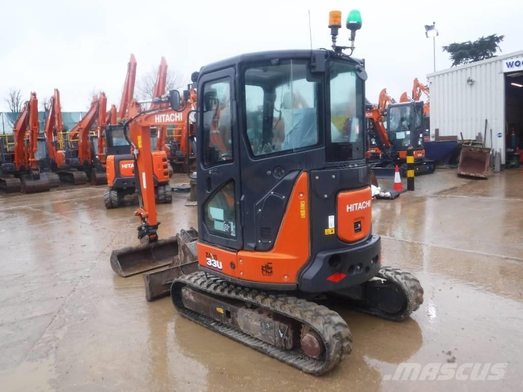 Hitachi ZX 33 U-6 小型挖掘机