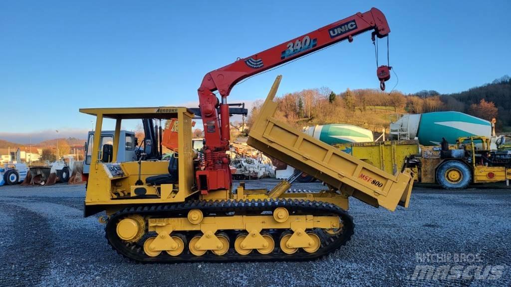 Morooka MST 800 E 履带式自卸车
