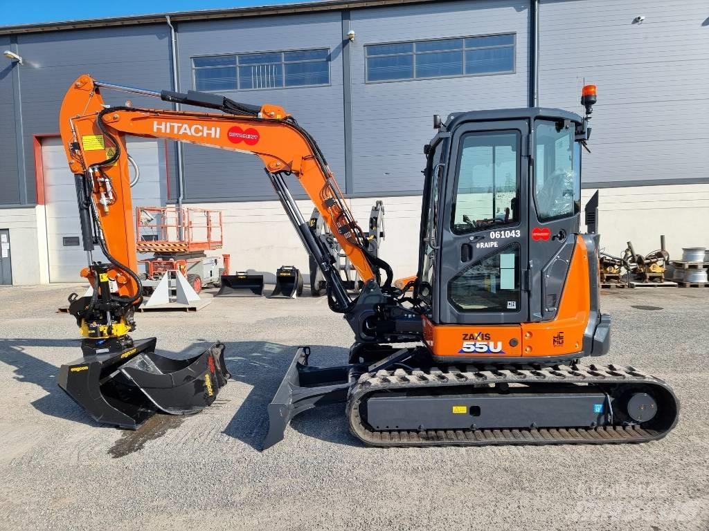 Hitachi ZX55U-6 小型挖掘机