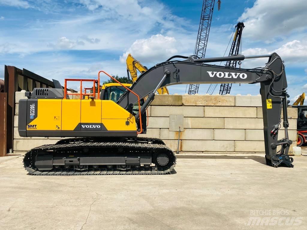 Volvo ec220el 履带挖掘机