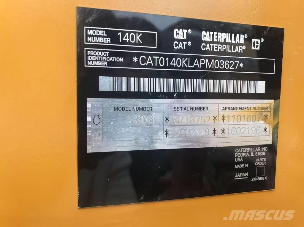 CAT 140k 平地机/推土机
