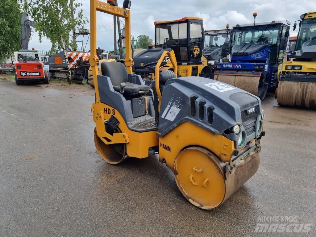 Hamm HD8 CW 双轮压路机