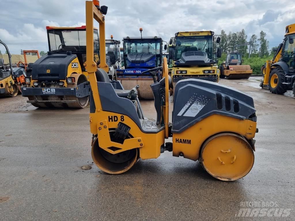 Hamm HD8 CW 双轮压路机