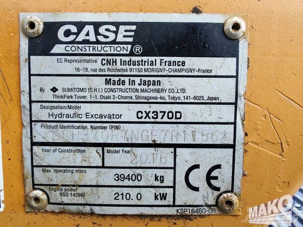 CASE CX 370 履带挖掘机