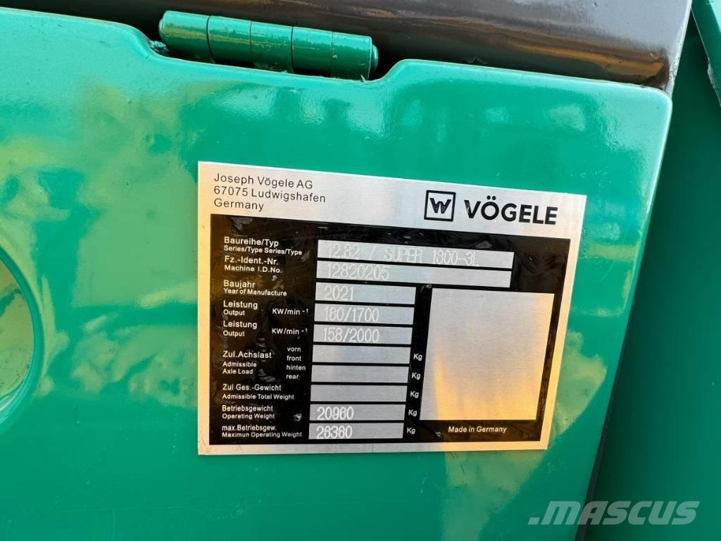 Vögele 1800-3 沥青摊铺机