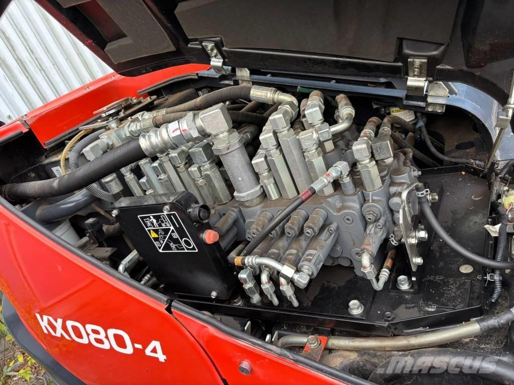 Kubota KX 080-4 中型挖掘机