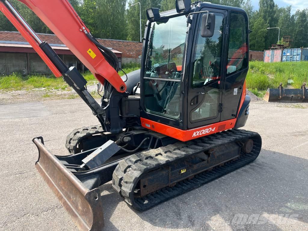 Kubota KX 080-4 中型挖掘机