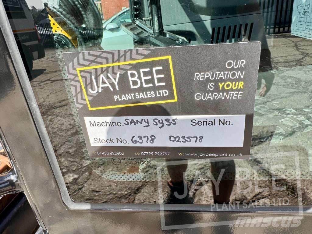 Sany SY 35 U 小型挖掘机