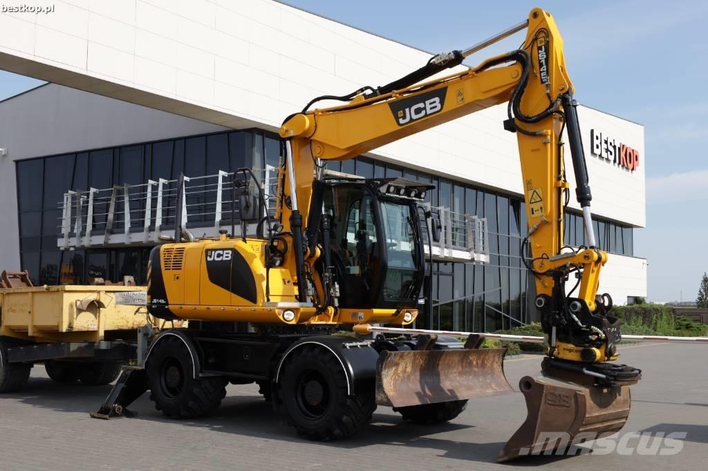 JCB JS 145 W 轮式挖掘机