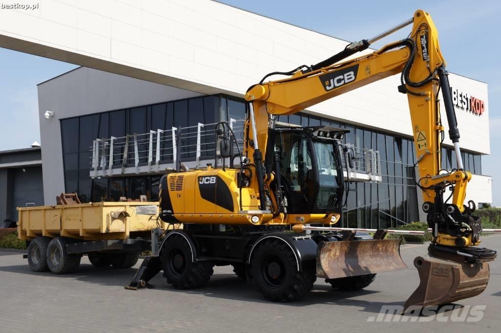 JCB JS 145 W 轮式挖掘机