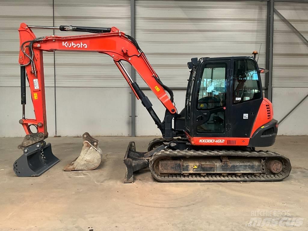 Kubota KX 080-4 A 2 中型挖掘机