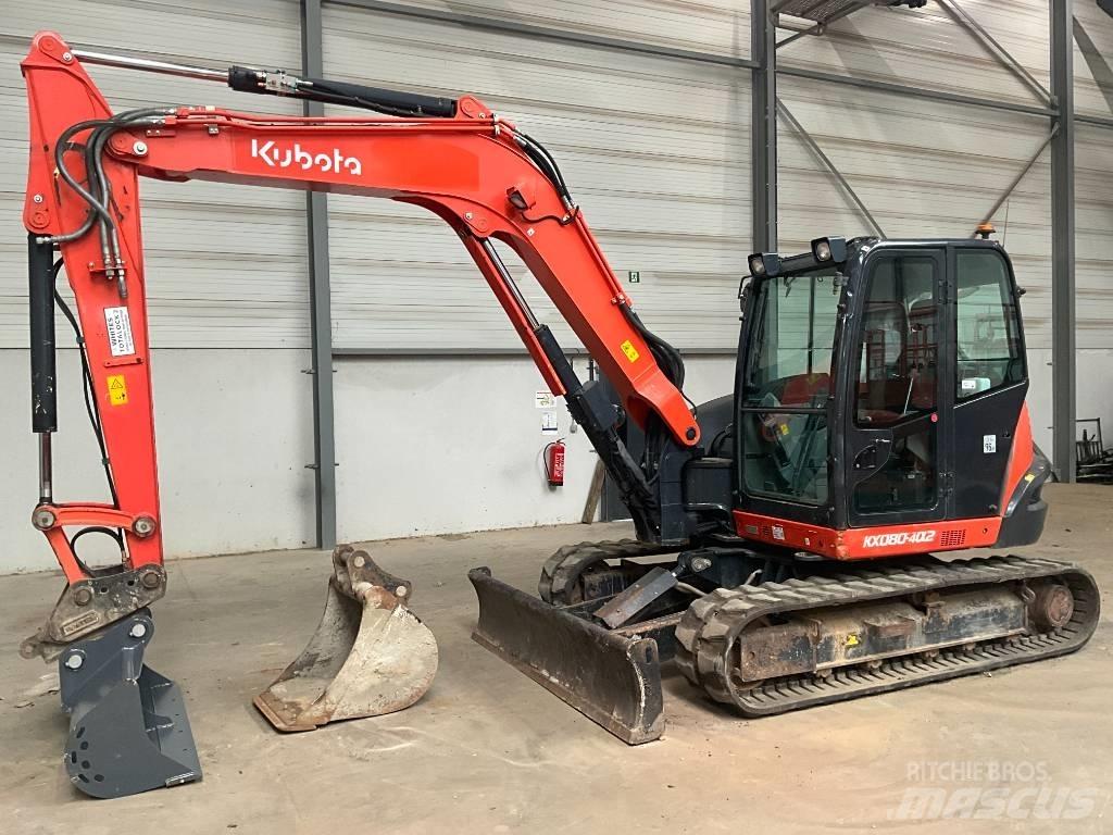 Kubota KX 080-4 A 2 中型挖掘机
