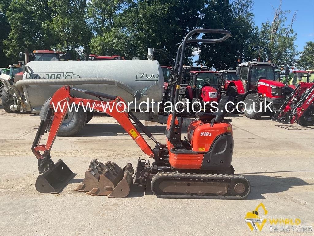 Kubota U 10-3 小型挖掘机