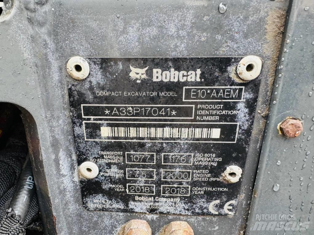 Bobcat E 10 小型挖掘机