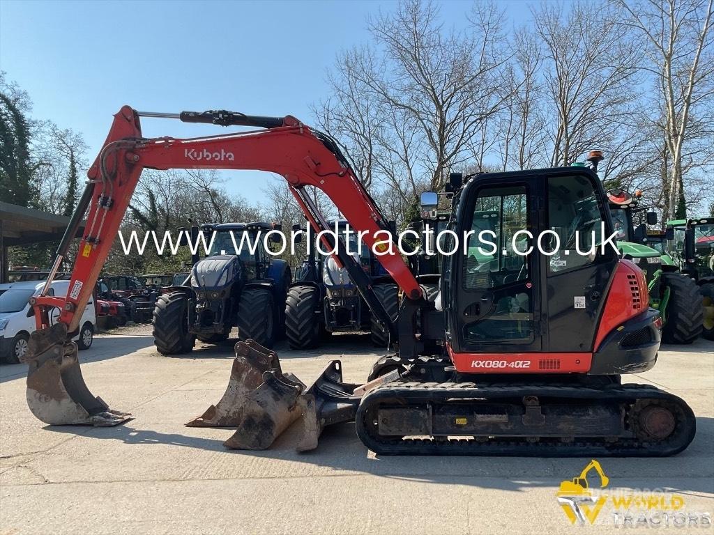 Kubota KX 080-4 中型挖掘机
