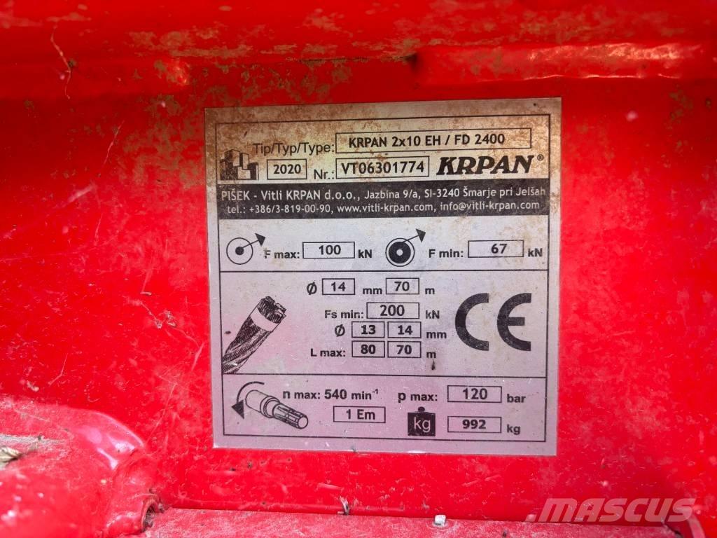 Krpan 2x10EH 抓木机