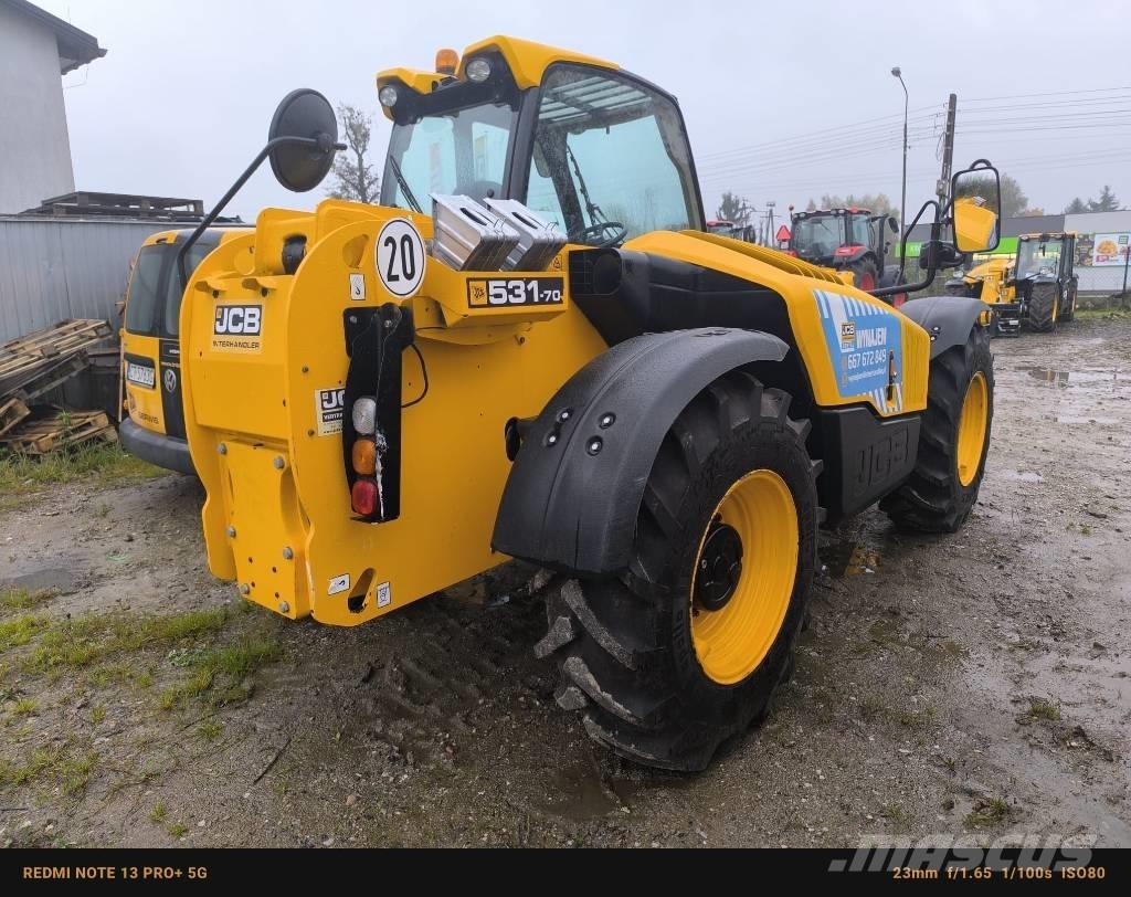 JCB 531-70 伸缩臂叉装车|叉装车