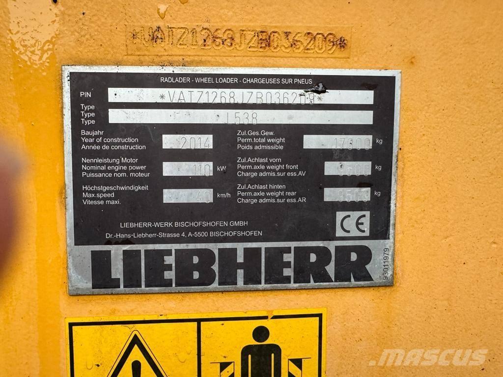 Liebherr L 538 轮式装载机