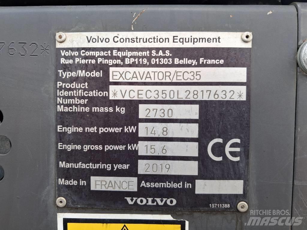 Volvo EC 35 小型挖掘机