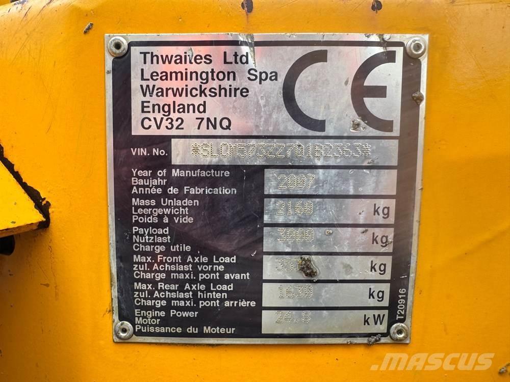 Thwaites 3T ST 翻斗车\公路型自卸车