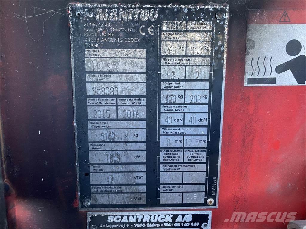 Manitou 140SC 剪叉式升降机