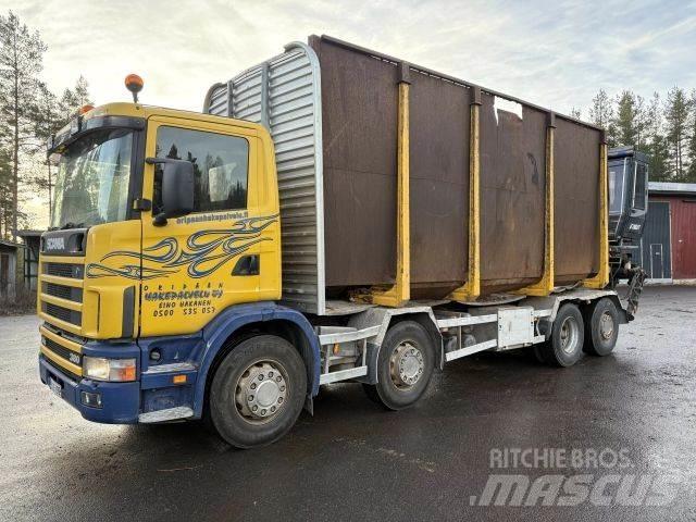 Scania R114 8X2 木材运输车