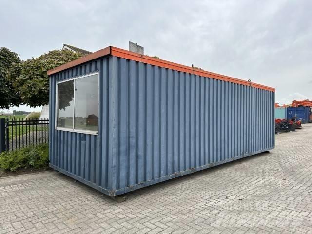  KANTOORUNIT BLAUW 工棚