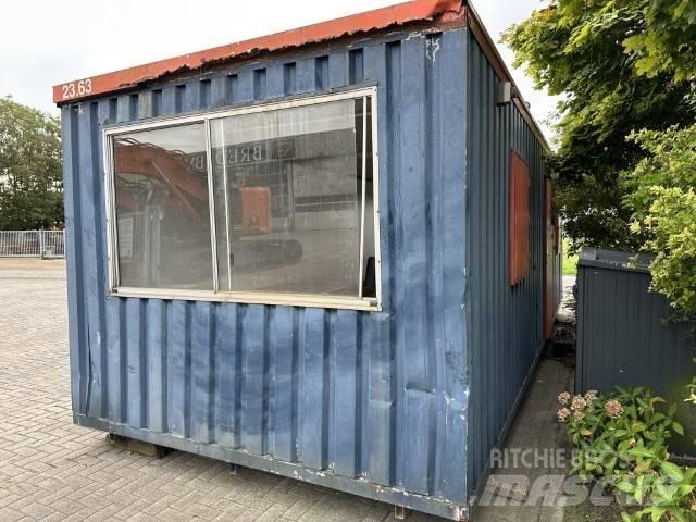 KANTOORUNIT BLAUW 工棚