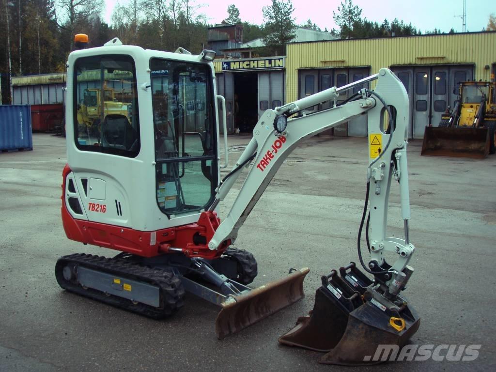 Takeuchi TB 216 小型挖掘机