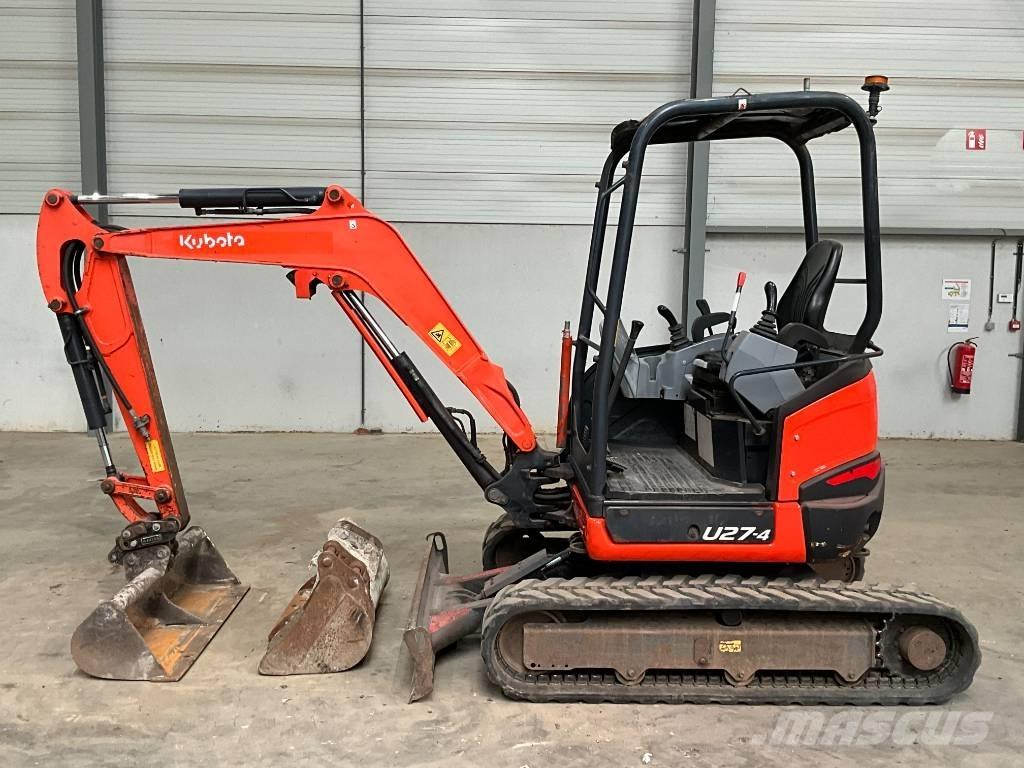 Kubota U 27-4 小型挖掘机
