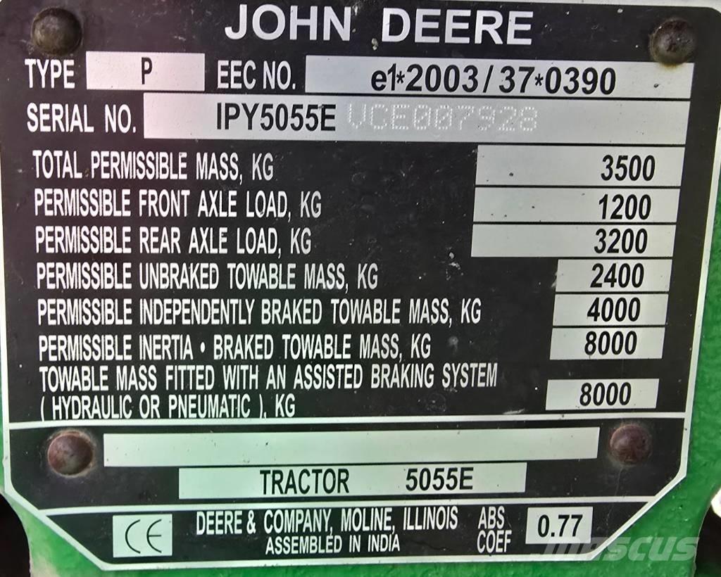 John Deere 5055 E 拖拉机/农用车
