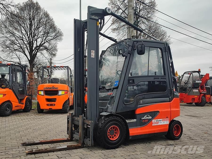 Linde E25-01 电动叉车