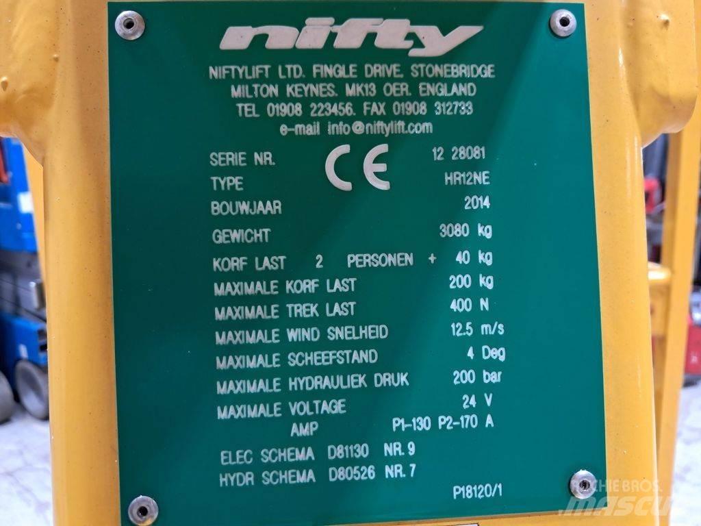 Niftylift HR12NE 曲臂高空工作平台