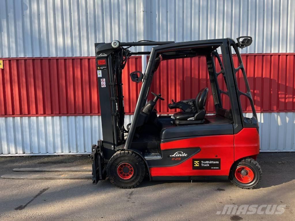 Linde E25L-02 电动叉车