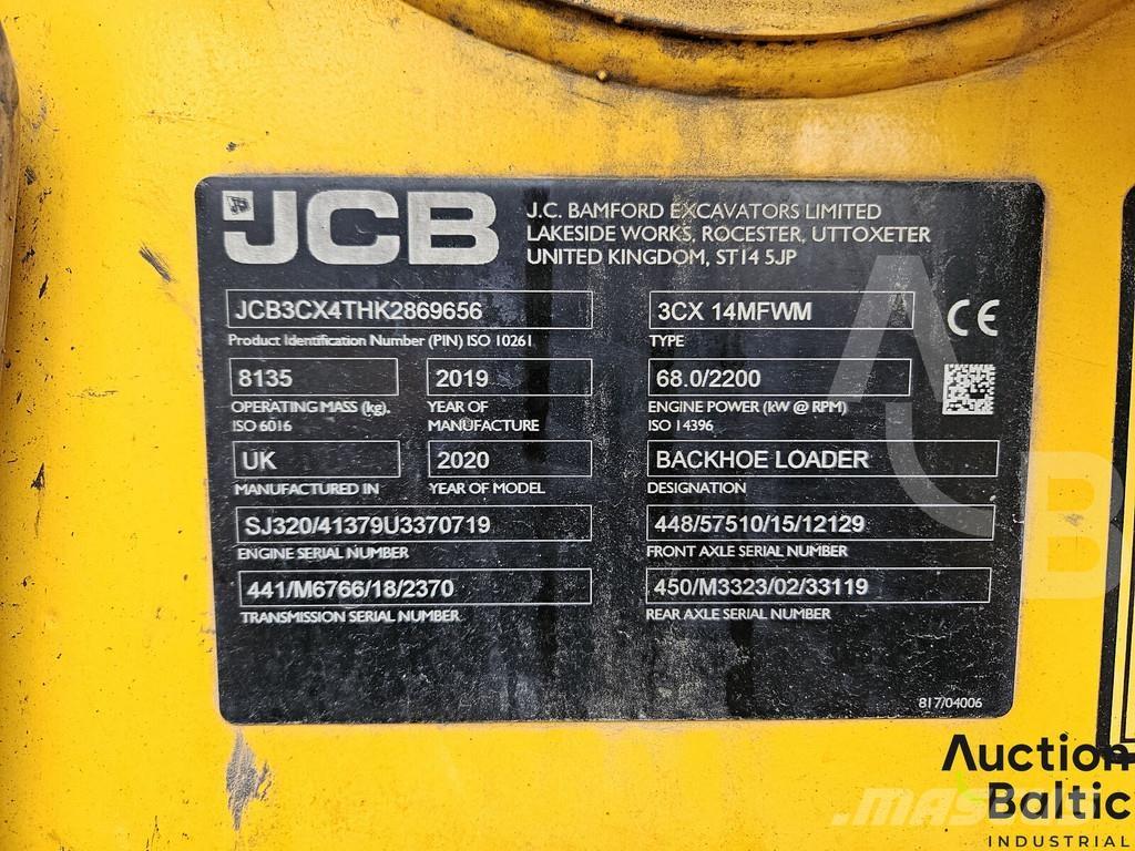 JCB 3 CX 反铲装载机
