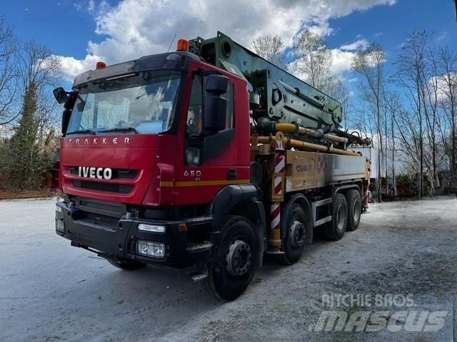 Iveco Trakker 450 混凝土输送泵|布料机